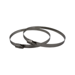 Pacific Air 150mm Stainless Steel Worm Clamp - 2 Pack