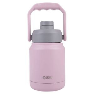 Oasis 1.2L Insulated Mini Jug Stainless Steel w/ Carry Handle - Carnation