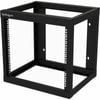 Startech.com 2-post 9u Heavy-duty Wall-mount Network Rack, 19" Open Frame Server Rack For Computer Equipment
