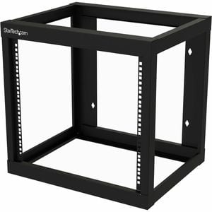 Startech.com 2-post 9u Heavy-duty Wall-mount Network Rack, 19" Open Frame Server Rack For Computer Equipment