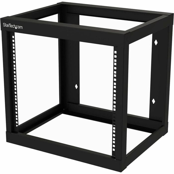 Startech.com 2-post 9u Heavy-duty Wall-mount Network Rack, 19" Open Frame Server Rack For Computer Equipment
