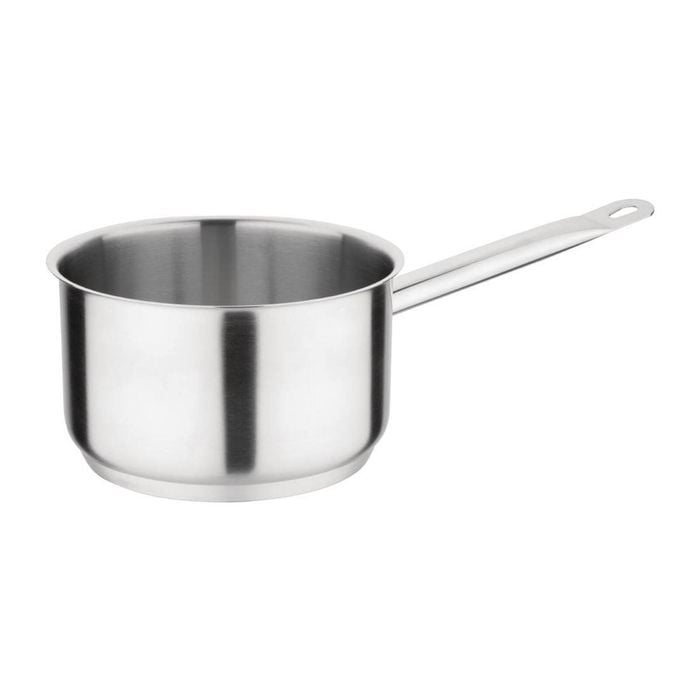 Vogue Stainless Steel Saucepan 180mm Kitchen Cookware
