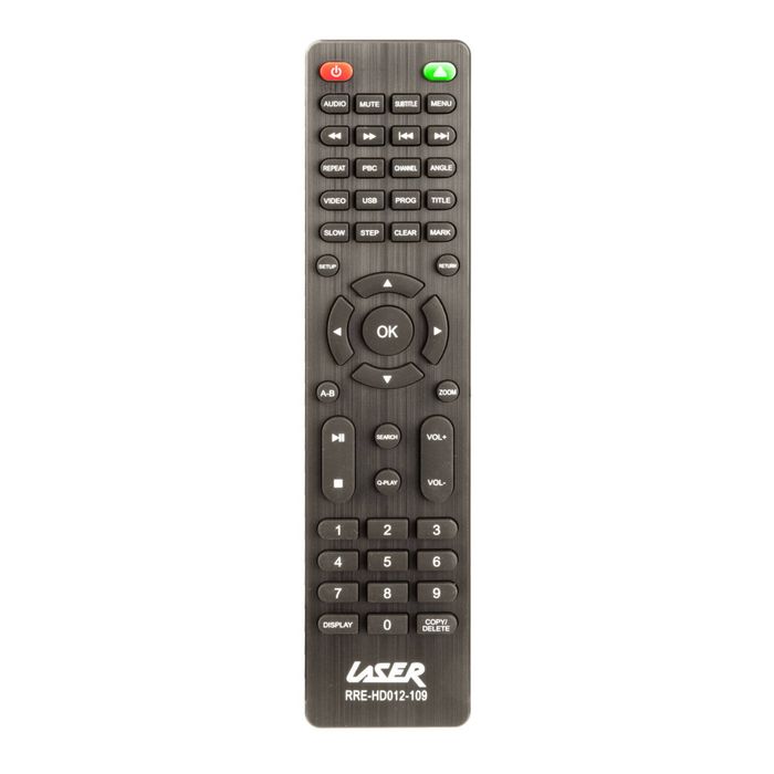 Laser Large Button DVD Player Remote Control (Black)