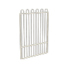 ProtectorAl 800 - 1200 x 1800mm Surfmist Aluminium Pool Gate Loop Top With Mid Rail