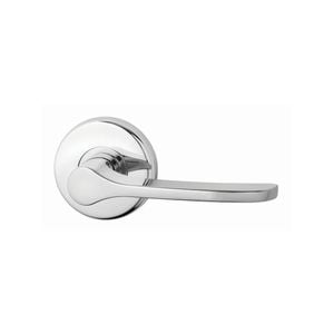 Lockwood 63mm Satin Chrome Velocity Saltbush Passage Leverset