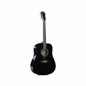 Axiom Folkmaster Beginner Steel String Guitar - Black