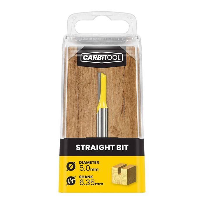 Carbitool 5.0mm TCT Router Bit