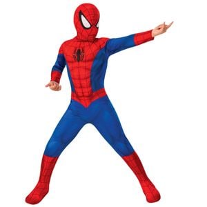 Spider-Man Costume for Kids Marvel Superhero Dress Up Outfit Suit, 3-5-YRS
