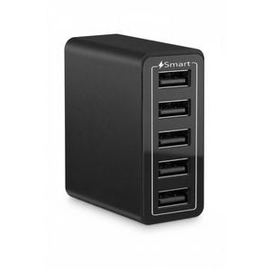 40W 5-Port USB Wall Charger Fast AC Adapter Multi Travel