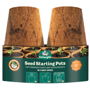 Fothergill's 8cm Coco Coir Propagation Pots - 22 Pack