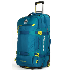 Granite Gear Water-Resistant Wheeled Duffle Bag with Backpack Strap – Check-In Luggage Tote Softcase