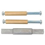 Gainsborough 45 - 50mm Door Standard Spindle Kit