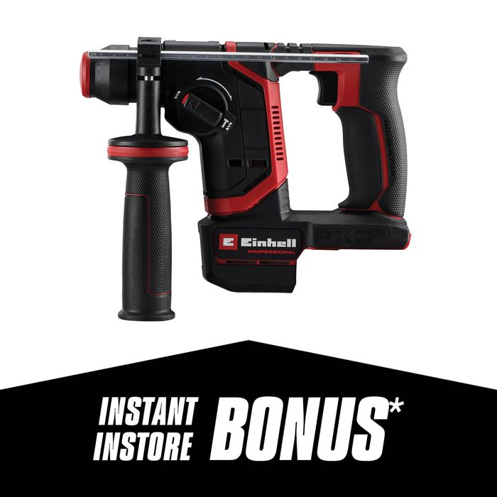 Einhell Pro Brushless 18V 1.7J Sub Compact Rotary Hammer Skin TP-HD 18/17-C Li BL