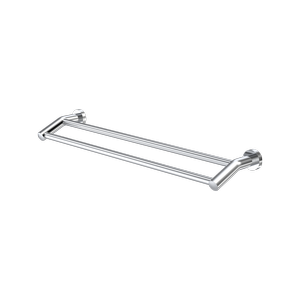 Caroma 630mm Chrome Double Towel Rail