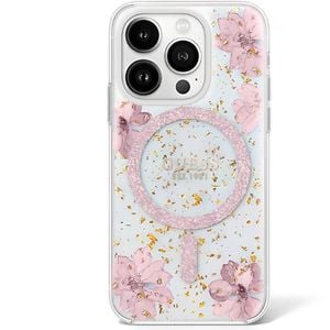 Guess Real Flowers & Glitter For Iphone 16