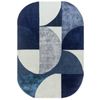 Asiatic Oval Indigo 230x160cm Rug