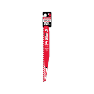 Diablo 9" Carbide Reciprocating Saw Blade For Pruning & Clean Wood