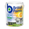 British Paints 4 Seasons Semi Gloss Extra Deep Exterior Paint - 10L