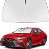 Windshield Sun Shade for Toyota Camry 2018-Onwards Blocks UV Rays Sun Visor Protector Sunshade