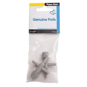 Aqua One Airline T Control Valves (2pk) (10413)
