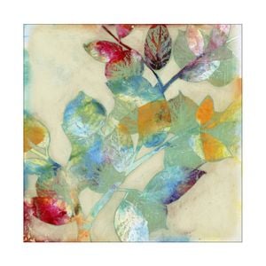 Artey | Merging Leaves II - Stretched Canvas - Stretched Canvas - 100 x 100cm