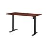 Artiss Electric Standing Desk Black & Walnut 140cm