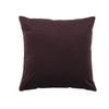 Bianca Vivid Coordinates Plum Velvet European Pillowcase 65cm