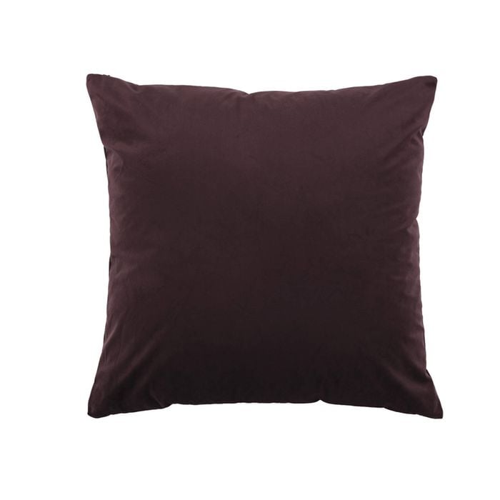 Bianca Vivid Coordinates Plum Velvet European Pillowcase 65cm