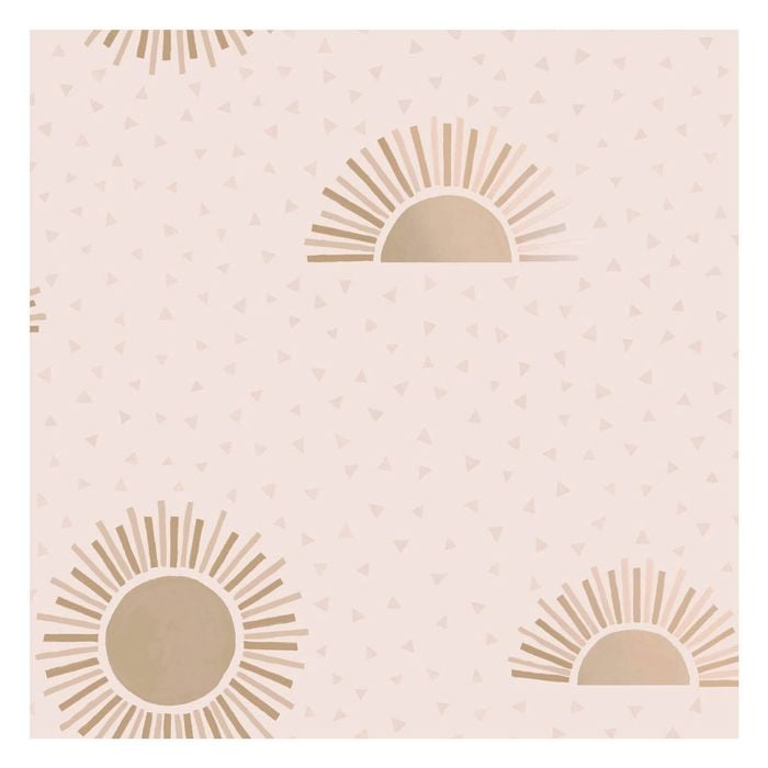 Sunbeam Pink Wallpaper  53cm x 10.05m