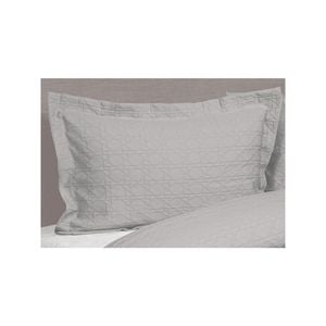 2PK Jason Commercial Villa Matelasse Pillow Sham 48x73cm Silver