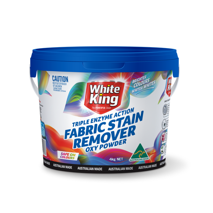 White King 4kg Fabric Stain Remover Oxy Powder - Bunnings Australia