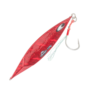 Berkley Skid Jig Fishing Lure 120g Metal Jig ZebRed