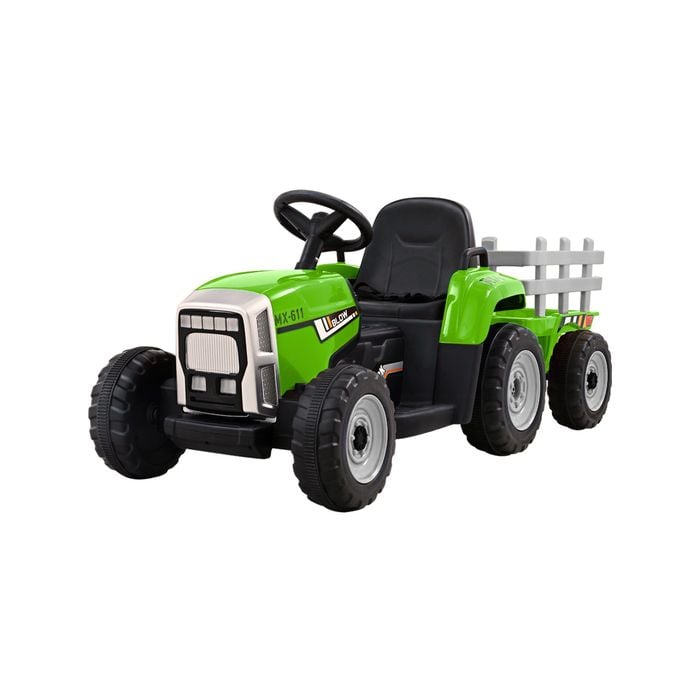 Rigo Ride On Car Tractor Electric 12V Green