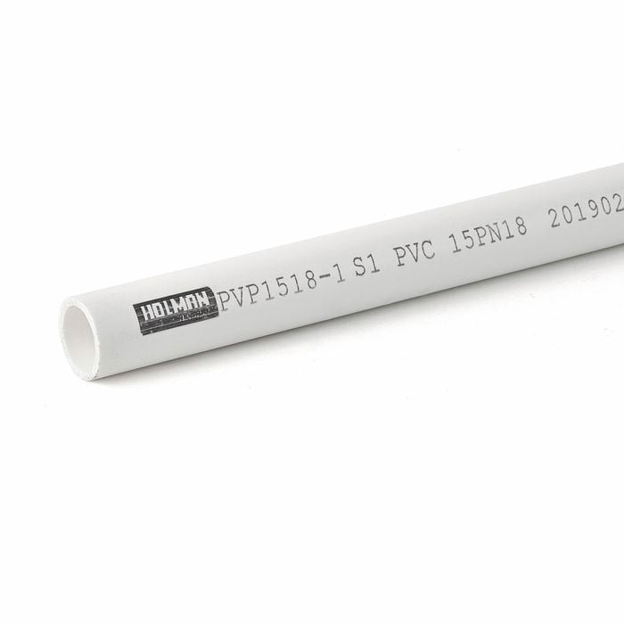 Holman 15mm x 1m PVC Pressure Pipe Class 18 
