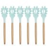 6PK Urban Kitchen Silicone Spaghetti Server Mint Green 31x6cm Practical Design