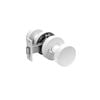Delf White Matte Marbella Privacy Knob Set