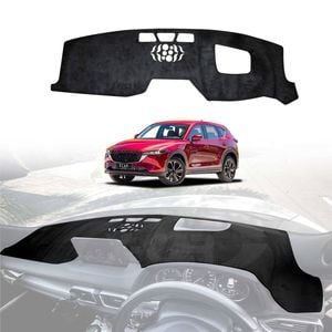 Dash Mat Pad Cover for Mazda CX5 CX-5 2022-2025 Non-Slip Microfiber Leather