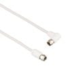 Antsig 2m White Right Angle F Type Male Antenna Cable Accessory