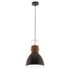 Mercator Black Calico 1 Light Pendant