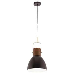 Mercator Black Calico 1 Light Pendant