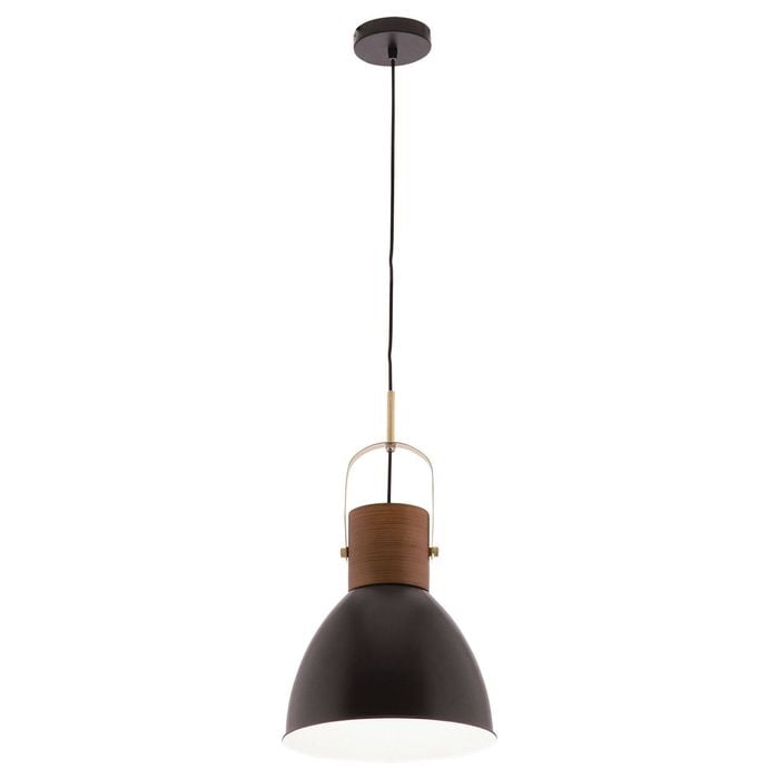 Mercator Black Calico 1 Light Pendant