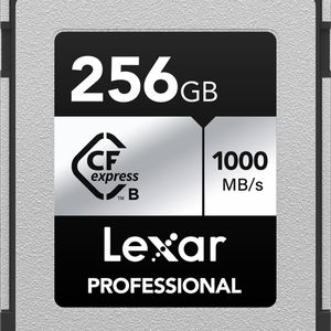 Lexar Professional Silver Series Cfexpress Type B Card - 256gb
