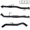 Ignite Exhausts Dump Pipe Back For Nissan D40 Navara V6 V9x Stx550 Turbo 3" Hotdog 409 Stainless Steel