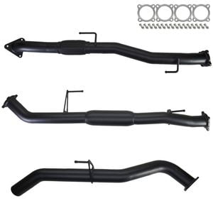 Ignite Exhausts Dump Pipe Back For Nissan D40 Navara V6 V9x Stx550 Turbo 3" Hotdog 409 Stainless Steel