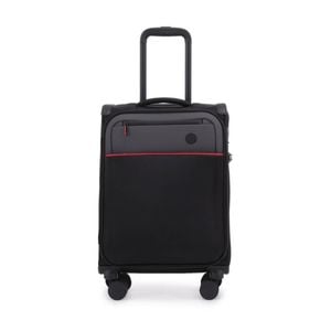 Paklite Outline Small Travel Luggage Spinner Wheels Suitcase 43l Black/red