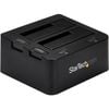 Startech.com Drive Dock Sata/600 - Usb 3.0 Type B Host Interface - Uasp Support External - Black - Dual-bay Hard Drive Dock