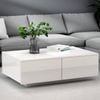 Artiss 95 x 60 x 31cm White Coffee Table