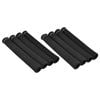 Cal Custom Heat Solutions Black 7.5" Spark Plug Heat Sleeves Set of 8, Wire Lead Boot