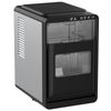 YOPOWER Countertop Crescent Ice Maker, 12KG/24H Ice Machine with Adjustable Ice Thickness, 1.8L Water Tank