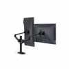 TODO 14"- 32" Aluminium Dual Monitor Bracket Stand Desk Mount Tilt / Rotate